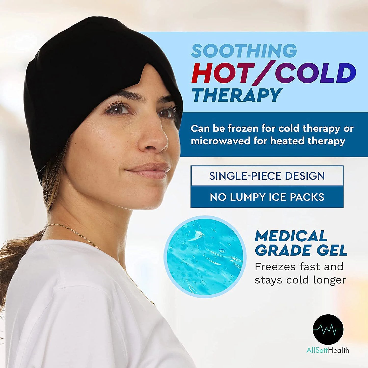 Gel Migraine Relief Cap