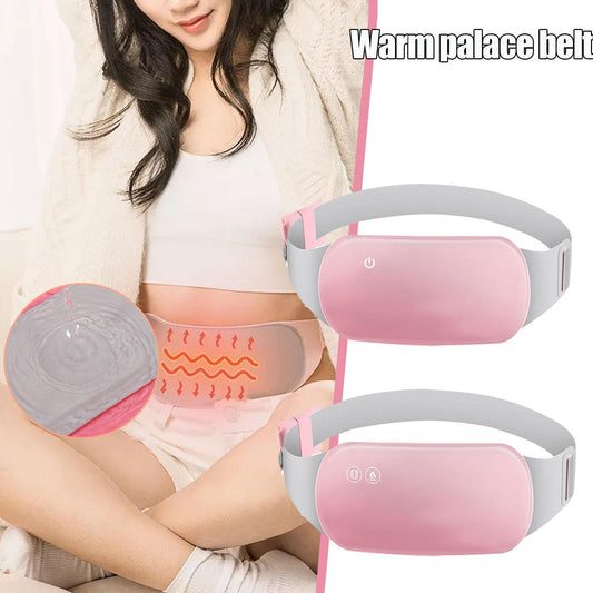 Electric Heated Compress Massaging Belt 