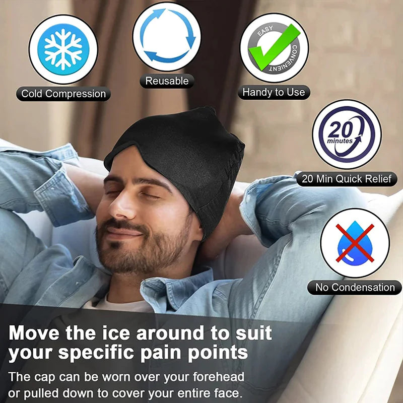 Gel Migraine Relief Cap